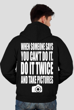 Do it twice (bluza męska rozpinana) jg