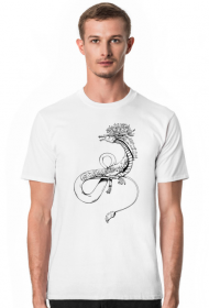 Chinese dragon smok chiński dla mężczyzn czarny