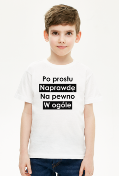 PO PROSTU | KOSZULKA DZIECIĘCA