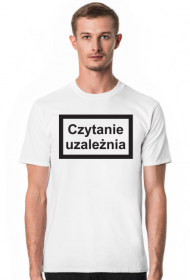 CZYTANIE UZALEŻNIA | KOSZULKA MĘSKA