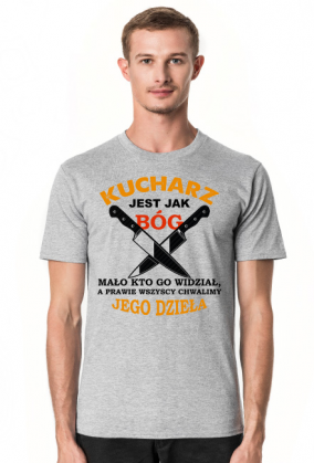 Kucharz. Prezent dla Kucharza, prezent dla kucharki, kuchnia, koszulka dla kucharza, fartuch dla kucharza, noże dla kucharza, szukam pracy jak kucharz