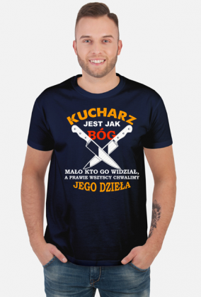 Kucharz. Prezent dla Kucharza, prezent dla kucharki, kuchnia, koszulka dla kucharza, fartuch dla kucharza, noże dla kucharza, szukam pracy jak kucharz