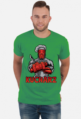 Kucharz. Prezent dla Kucharza, prezent dla kucharki, kuchnia, koszulka dla kucharza, fartuch dla kucharza, noże dla kucharza, szukam pracy jak kucharz