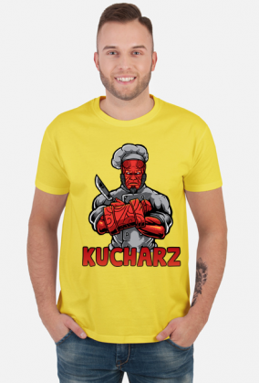 Kucharz. Prezent dla Kucharza, prezent dla kucharki, kuchnia, koszulka dla kucharza, fartuch dla kucharza, noże dla kucharza, szukam pracy jak kucharz