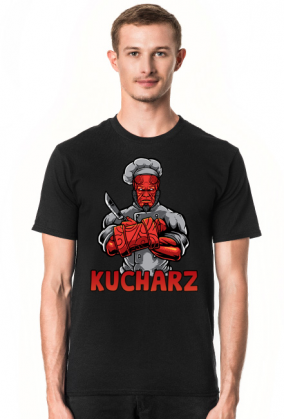 Kucharz. Prezent dla Kucharza, prezent dla kucharki, kuchnia, koszulka dla kucharza, fartuch dla kucharza, noże dla kucharza, szukam pracy jak kucharz