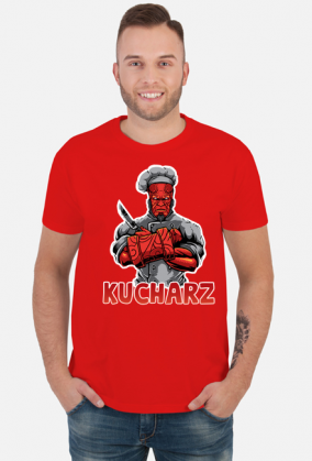 Kucharz. Prezent dla Kucharza, prezent dla kucharki, kuchnia, koszulka dla kucharza, fartuch dla kucharza, noże dla kucharza, szukam pracy jak kucharz