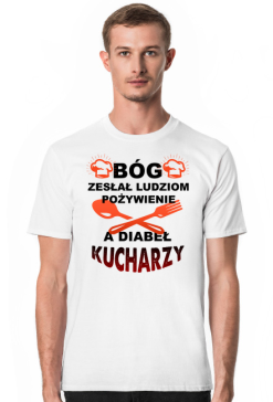 Kucharz. Prezent dla Kucharza, prezent dla kucharki, kuchnia, koszulka dla kucharza, fartuch dla kucharza, noże dla kucharza, szukam pracy jak kucharz