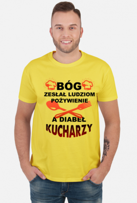 Kucharz. Prezent dla Kucharza, prezent dla kucharki, kuchnia, koszulka dla kucharza, fartuch dla kucharza, noże dla kucharza, szukam pracy jak kucharz