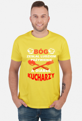 Kucharz. Prezent dla Kucharza, prezent dla kucharki, kuchnia, koszulka dla kucharza, fartuch dla kucharza, noże dla kucharza, szukam pracy jak kucharz