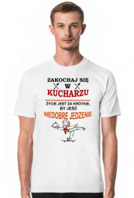 Kucharz. Prezent dla Kucharza, prezent dla kucharki, kuchnia, koszulka dla kucharza, fartuch dla kucharza, noże dla kucharza, szukam pracy jak kucharz
