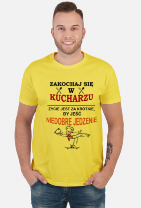 Kucharz. Prezent dla Kucharza, prezent dla kucharki, kuchnia, koszulka dla kucharza, fartuch dla kucharza, noże dla kucharza, szukam pracy jak kucharz
