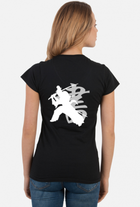 Damski T-Shirt: Samurai