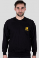 Męski Crewneck: Samurai Żółty