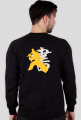 Męski Crewneck: Samurai Żółty