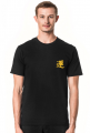Męski T-Shirt: Samurai Żółty