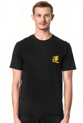 Męski T-Shirt: Samurai Żółty