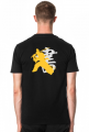 Męski T-Shirt: Samurai Żółty