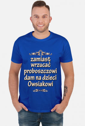 WOSP2019 koszulka męska 1