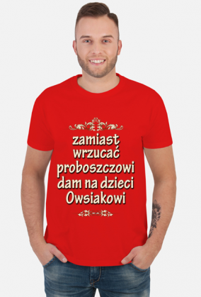 WOSP2019 koszulka męska 1