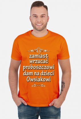 WOSP2019 koszulka męska 1