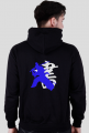 Hoodie: Samurai Niebieski