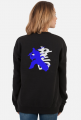 Damski Crewneck: Samurai Niebieski