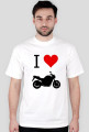 Koszulka I Love Motocykle