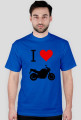 Koszulka I Love Motocykle