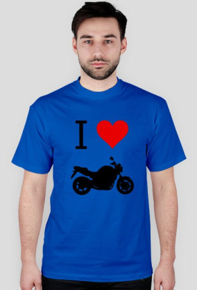 Koszulka I Love Motocykle