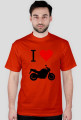 Koszulka I Love Motocykle