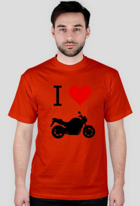 Koszulka I Love Motocykle