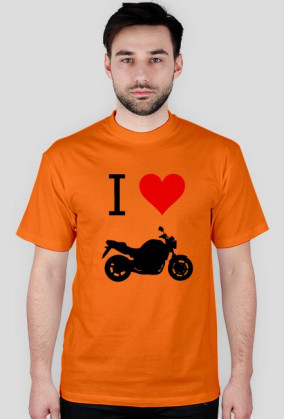 Koszulka I Love Motocykle