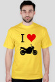 Koszulka I Love Motocykle