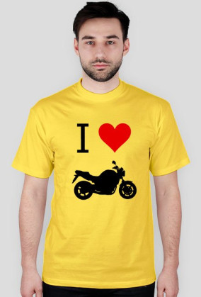 Koszulka I Love Motocykle