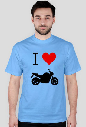 Koszulka I Love Motocykle