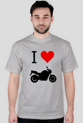 Koszulka I Love Motocykle