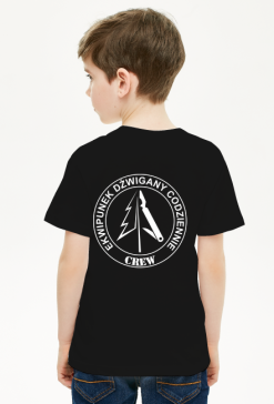 Koszulka EDC Junior czarna 2L