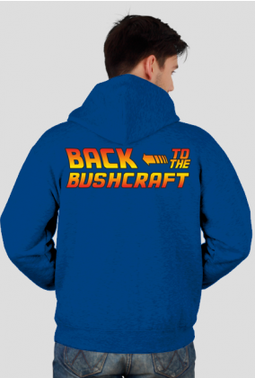 Bluza rozpinana z kapturem "Back to the bushcraft"