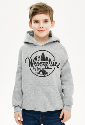 Bluza Junior z kapturem "Włóczykij"