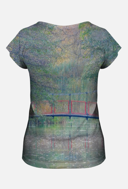 Koszulka "Pejzaż jesienny" damska