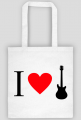 I love guitar - torba z nadrukiem