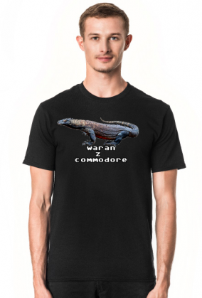 Koszulka T-shirt Waran z Commodore