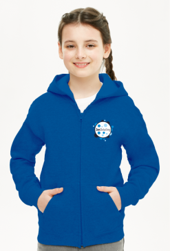 Bluza rozpinana dla dziewczynki