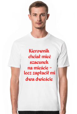 Szacunek kierownika