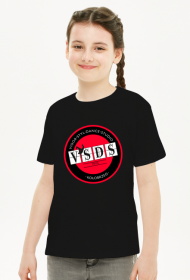 VSDS dziecięca koszulka treningowa czerwone logo