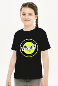 VSDS dziecięca koszulka treningowa żółte logo