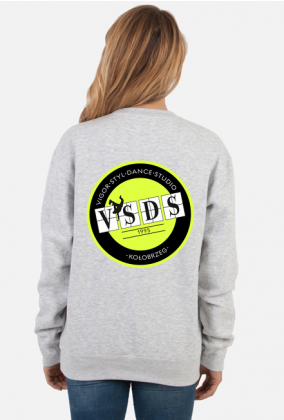 VSDS bluza wyjazdowa damska żółte logo przód i tył