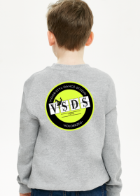 VSDS dziecięca bluza wyjazdowa żółte logo przód i tył