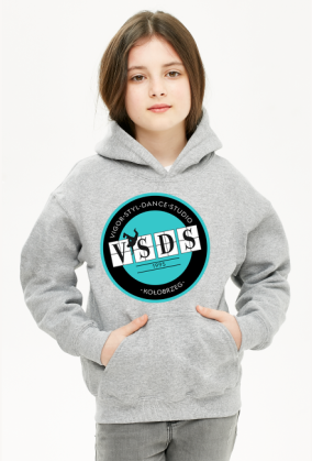 bluza VSDS dziecięca  turkusowe logo