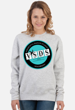 bluza VSDS damska turkusowe logo